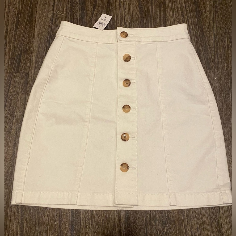 Loft Women’s Button Down Skirt